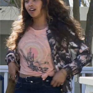 Lucky Brand Multicolor Camouflage Bomber Jacket